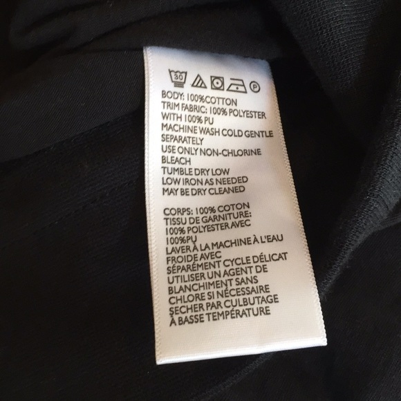 Silence + Noise black short sleeve top - Picture 7 of 7